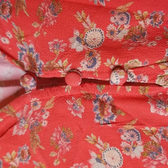 Cleobella Ella Long Sleeve Printed Mini Dress Size Medium - Picture 8 of 17